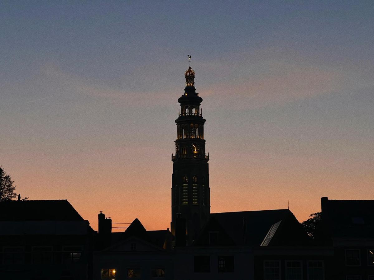 Logies Aan De Dam Hotell Middelburg Exteriör bild